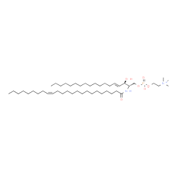ChemSpider 2D Image | N-[(15Z)-tetracosenoyl]sphing-4-enine-1-phosphocholine | C47H93N2O6P