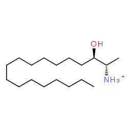 ChemSpider 2D Image | (2S,3R)-3-Hydroxy-2-octadecanaminium | C18H40NO