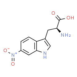 ChemSpider 2D Image | 6-Nitro-L-tryptophan | C11H11N3O4