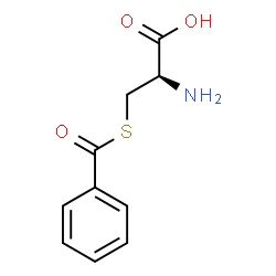 ChemSpider 2D Image | S-Benzoyl-L-cysteine | C10H11NO3S