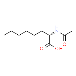 ChemSpider 2D Image | (2S)-2-Acetamidooctanoic acid | C10H19NO3