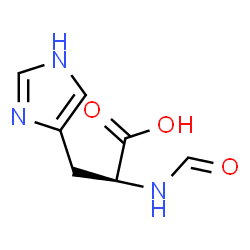 ChemSpider 2D Image | N-Formylhistidine | C7H9N3O3