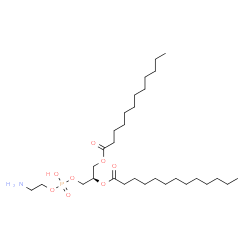 ChemSpider 2D Image | (15R)-21-Amino-18-hydroxy-18-oxido-12-oxo-13,17,19-trioxa-18lambda~5~-phosphahenicosan-15-yl tridecanoate | C30H60NO8P