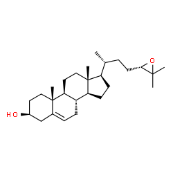 ChemSpider 2D Image | (24S,25)-epoxycholesterol | C27H44O2
