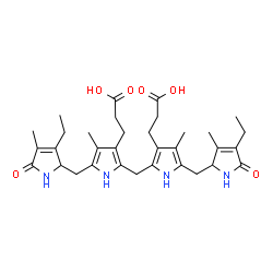 ChemSpider 2D Image | urobilinogen | C33H44N4O6