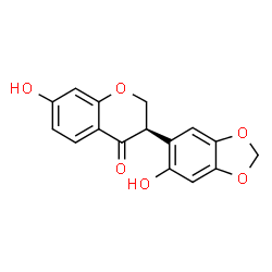 ChemSpider 2D Image | (-)-sophorol | C16H12O6