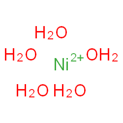 ChemSpider 2D Image | nickelous pentahydrate | H10NiO5