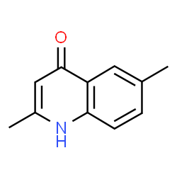 ChemSpider 2D Image | 2,6-Dimethyl-4-quinolinol | C11H11NO