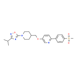 ChemSpider 2D Image | GSK1292263 | C23H28N4O4S