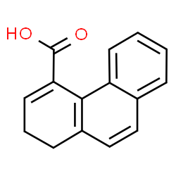 ChemSpider 2D Image | 1,2-Dihydro-4-phenanthrenecarboxylic acid | C15H12O2