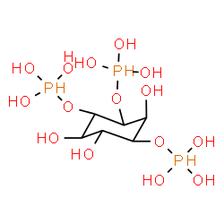 ChemSpider 2D Image | 3,5,6-Tris[(trihydroxyphosphoranyl)oxy]-1,2,4-cyclohexanetriol | C6H21O15P3