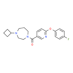 ChemSpider 2D Image | JNJ-39220675 | C21H24FN3O2
