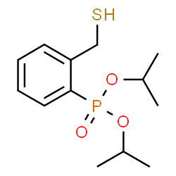 ChemSpider 2D Image | Diisopropyl [2-(sulfanylmethyl)phenyl]phosphonate | C13H21O3PS
