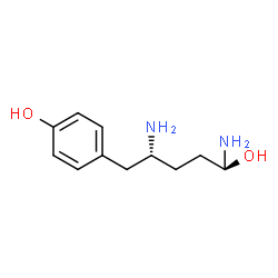 ChemSpider 2D Image | 4-(2,5-DIAMINO-5-HYDROXY-PENTYL)-PHENOL | C11H18N2O2