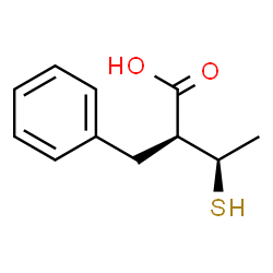 ChemSpider 2D Image | (2S,3R)-2-Benzyl-3-sulfanylbutanoic acid | C11H14O2S