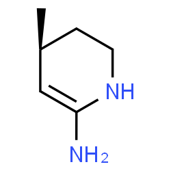 ChemSpider 2D Image | (4S)-4-Methyl-1,4,5,6-tetrahydro-2-pyridinamine | C6H12N2