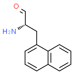 ChemSpider 2D Image | (2S)-2-Amino-3-(1-naphthyl)propanal | C13H13NO