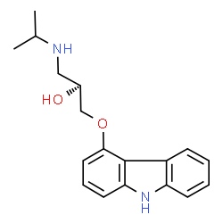 ChemSpider 2D Image | (S)-carazolol | C18H22N2O2
