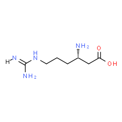 ChemSpider 2D Image | beta-homoarginine | C7H16N4O2
