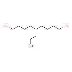 ChemSpider 2D Image | 5-(2-Hydroxyethyl)-1,9-nonanediol | C11H24O3