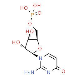 ChemSpider 2D Image | 2-amino-uridine-5'-monophosphate | C9H14N3O8P