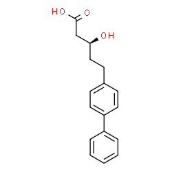 ChemSpider 2D Image | (3S)-5-biphenyl-4-yl-3-hydroxypentanoic acid | C17H18O3