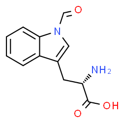 ChemSpider 2D Image | N1-formyl-tryptophan | C12H12N2O3