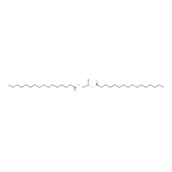 ChemSpider 2D Image | (2S)-1,2-Propanediyl dihexadecanoate | C35H68O4