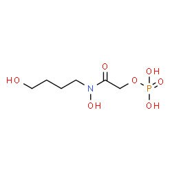 ChemSpider 2D Image | 2-[Hydroxy(4-hydroxybutyl)amino]-2-oxoethyl dihydrogen phosphate | C6H14NO7P