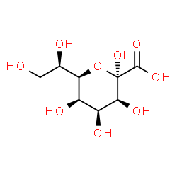ChemSpider 2D Image | alpha-D-Ko | C8H14O9