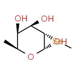 ChemSpider 2D Image | Methyl 6-deoxy-1-seleno-alpha-L-galactopyranoside | C7H14O4Se