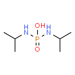 ChemSpider 2D Image | N,N'-Diisopropylphosphorodiamidic acid | C6H17N2O2P