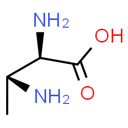ChemSpider 2D Image | (2R,3R)-2,3-Diaminobutanoic acid | C4H10N2O2