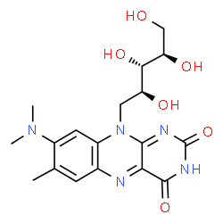 ChemSpider 2D Image | Roseoflavin | C18H23N5O6