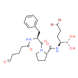 ChemSpider 2D Image | borolog2 | C23H32BBr2N3O6