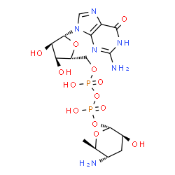 ChemSpider 2D Image | (2r,3s,5s,6r)-5-Amino-3-Hydroxy-6-Methyl-Oxan-2-Yl | C16H26N6O13P2
