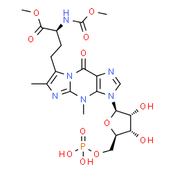 ChemSpider 2D Image | wybutosine 5'-monophosphate | C21H29N6O12P