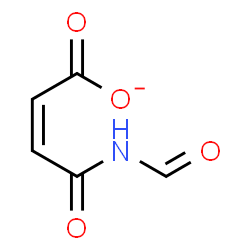 ChemSpider 2D Image | (2Z)-4-Formamido-4-oxo-2-butenoate | C5H4NO4