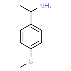 ChemSpider 2D Image | 1-[4-(methylthio)phenyl]ethanamine | C9H13NS