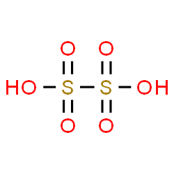 ChemSpider 2D Image | Dithionic acid | H2O6S2