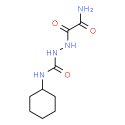 ChemSpider 2D Image | 2-[Amino(oxo)acetyl]-N-cyclohexylhydrazinecarboxamide | C9H16N4O3