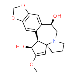 ChemSpider 2D Image | 11alpha-Hydroxycephalotaxine | C18H21NO5