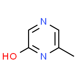 ChemSpider 2D Image | 6-methylpyrazin-2-ol | C5H6N2O