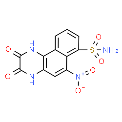 ChemSpider 2D Image | NBQX | C12H8N4O6S
