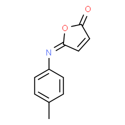 ChemSpider 2D Image | (5E)-5-[(4-Methylphenyl)imino]-2(5H)-furanone | C11H9NO2