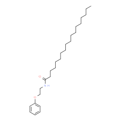 ChemSpider 2D Image | N-(2-Phenoxyethyl)octadecanamide | C26H45NO2