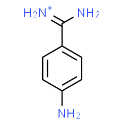 ChemSpider 2D Image | Amino(4-aminophenyl)methaniminium | C7H10N3