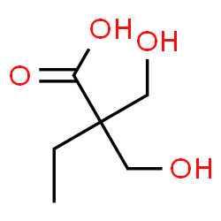 ChemSpider 2D Image | 2,2-Bis(hydroxymethyl)butyric acid | C6H12O4