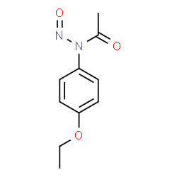 ChemSpider 2D Image | N-(4-Ethoxyphenyl)-N-nitrosoacetamide | C10H12N2O3