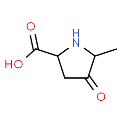 ChemSpider 2D Image | 5-Methyl-4-oxoproline | C6H9NO3